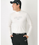 【吸湿発熱】メッセージロゴモックネックロンT