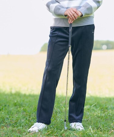 ベロアボンディングストレッチパンツ