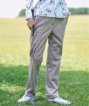 ベロアボンディングストレッチパンツ