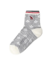 【ADABAT NAVY】フルールドリスレギュラーソックス