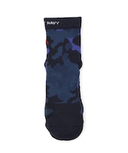 【新レーベル ADABAT NAVY】3D迷彩ショートソックス
