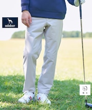 【新レーベル ADABAT NAVY】撥水 裏起毛ストレッチパンツ