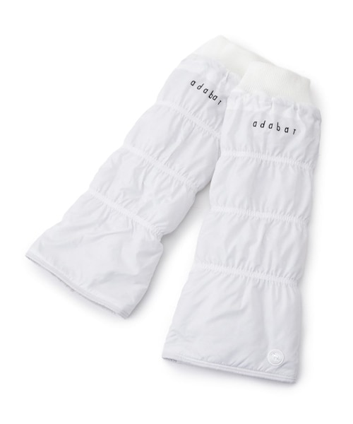 ウォーマー 新品 白 レッグウォーマー（ホワイト）の通販｜&mall（アンドモール）三井