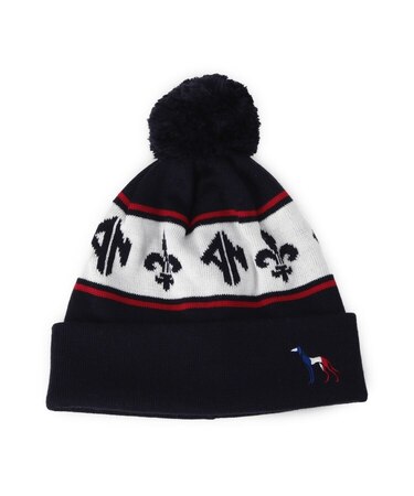 【ADABAT NAVY】フルールドリスニットキャップ