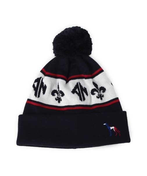 【ADABAT NAVY】フルールドリスニットキャップ