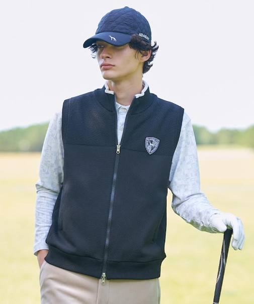 エアーシャットリバーシブルニットベスト