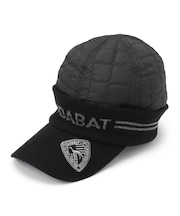 キルティング防寒キャップ