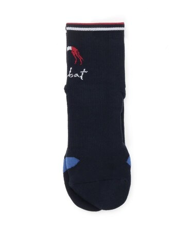 【ADABAT NAVY】3Dサルーキショートソックス