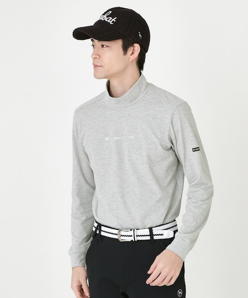 アダバット（adabat）/メランジボーダーモックネックT メランジボーダーモックネックT｜アダバットの通販｜&mall（アンド