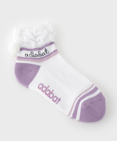 ボーダーフレンチショートソックス