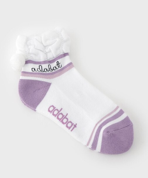 ボーダーフレンチショートソックス