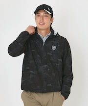 クールコアプリントジップブルゾン