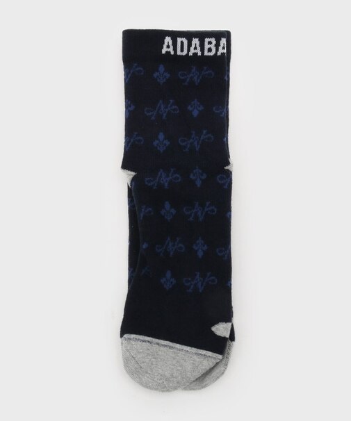 【ADABAT NAVY】3Dショートソックス