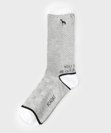 ブロックジャカードレギュラーソックス