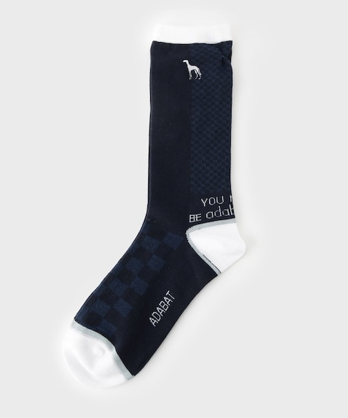 ブロックジャカードレギュラーソックス