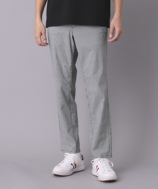 【ADABAT NAVY】クールチドリテーパードパンツ