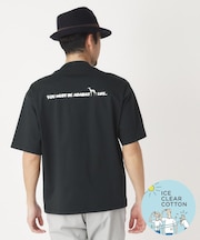 接触冷感/抗菌防臭/消臭 アイスクリアコットンポケTシャツ