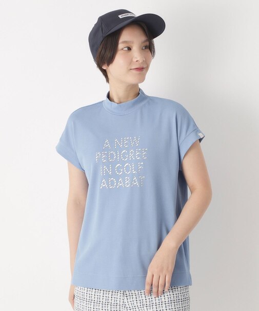 【吸水速乾】UVメッセージロゴモックT