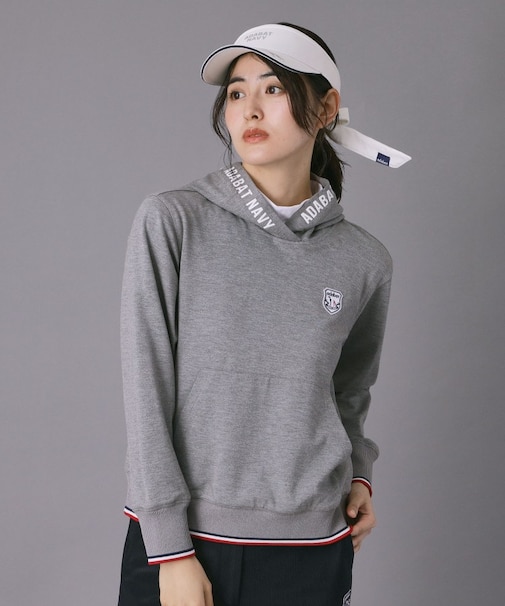 【ADABAT NAVY】UVポンチプルオーバーフーディ