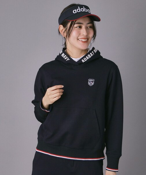 【ADABAT NAVY】UVポンチプルオーバーフーディ