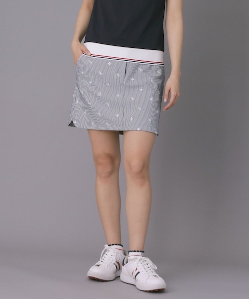 ADABAT NAVY】サッカーエンブロイダリータイトスカート｜アダバットの