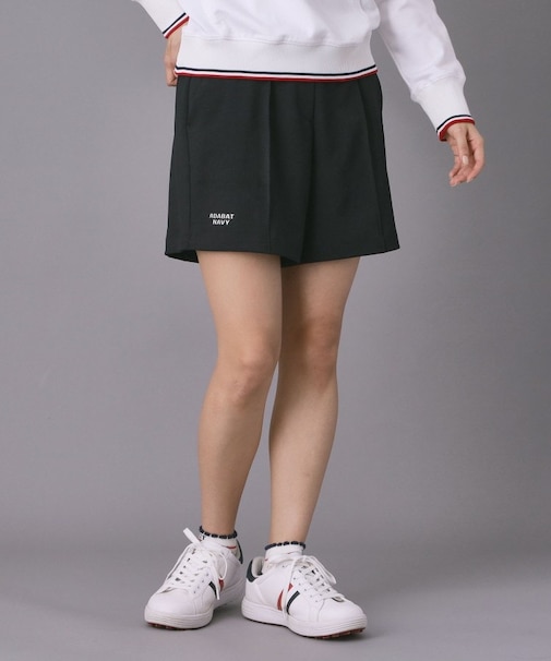 【ADABAT NAVY】UVストレッチツイルキュロット