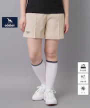 【ADABAT NAVY】吸水速乾/接触冷感　UVストレッチツイルキュロット