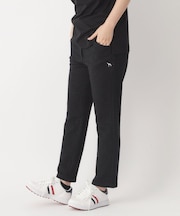 スラブツイードジャージテーパードパンツ