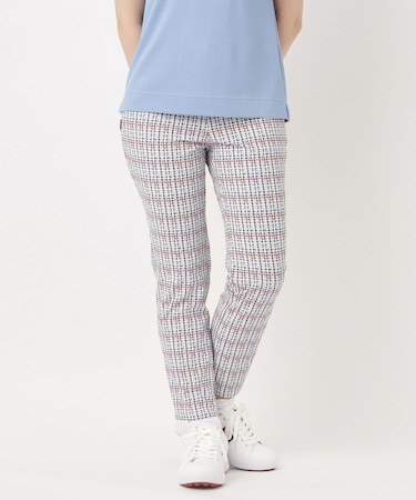 カラーチドリチェックパンツ