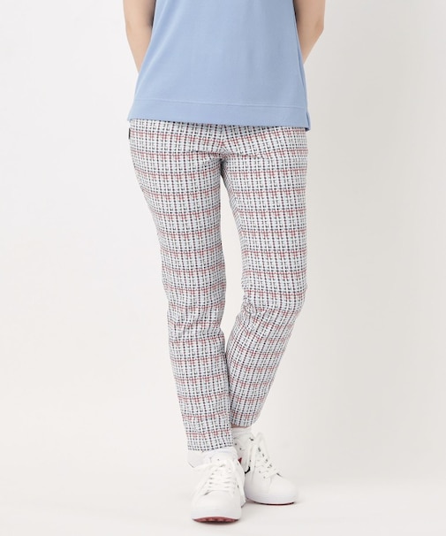 カラーチドリチェックパンツ