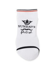 【ADABAT NAVY】CLUB SUNDAYSベリーショート3Dソックス