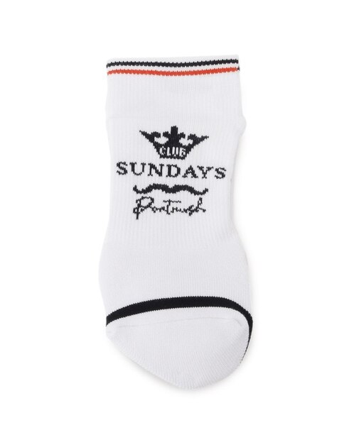 【ADABAT NAVY】CLUB SUNDAYSベリーショート3Dソックス
