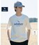 【ADABAT NAVY】接触冷感/抗菌防臭/消臭 アイスクリアコットン半袖ロゴT