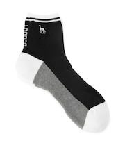 バイカラーショートソックス