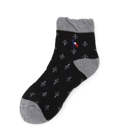 【ADABAT NAVY】フレンチショートMOVEソックス