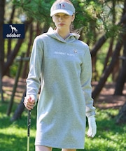 【ADABAT NAVY】長袖フーディワンピース