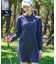 【ADABAT NAVY】長袖フーディワンピース