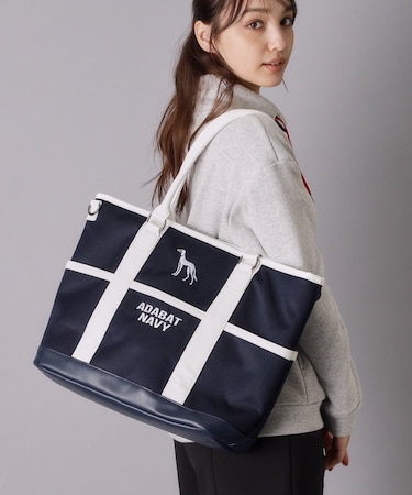 【ADABAT NAVY】ビックトートバッグ