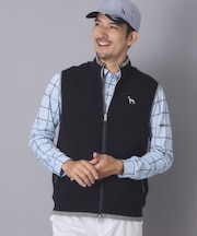 防風ジャージ×ニットリバーシブルベスト