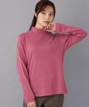 起毛ストレッチポンチハイネックプルオーバー