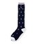 【ADABAT NAVY】モノグラムハイソックス