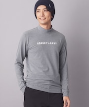 【ADABAT NAVY】ブラッシュドサーモモックT