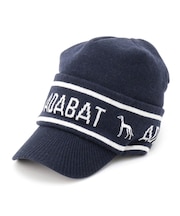 【ADABAT NAVY】ツバ付き ニットキャップ