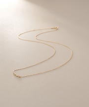 K18ダイヤモンド グラデーション5石 ネックレス