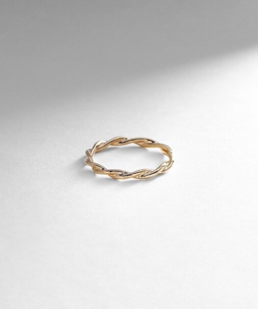 K10丸線ねじり リング（16号）