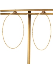 K10カット丸線 フープピアス(小)