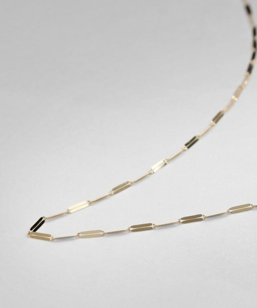 K10ロングエクレアチェーン ネックレス