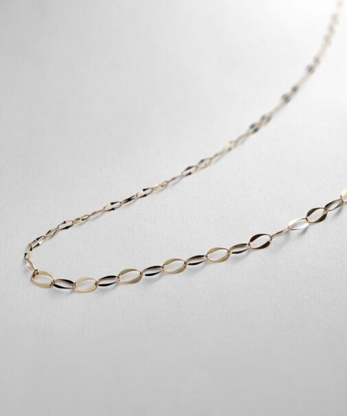 K10ミックスチェーン マンテル ネックレス