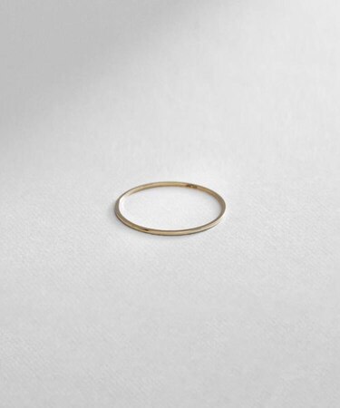 K10平甲細リング