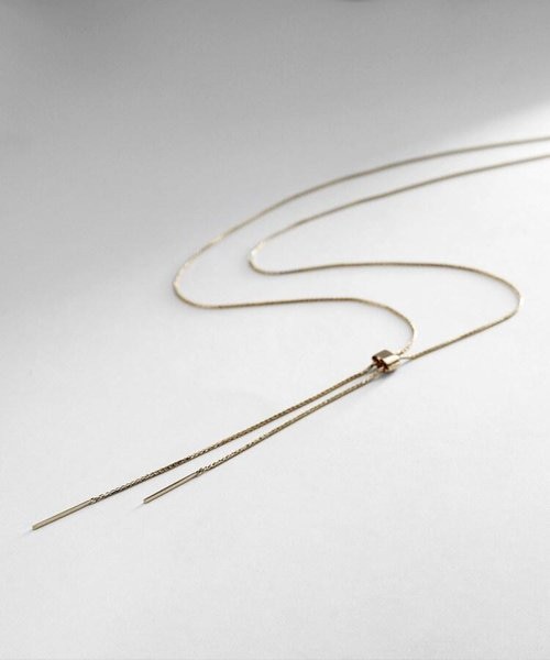 K10YG ルチルクォーツ ネックレス｜エテの通販｜&mall（アンドモール